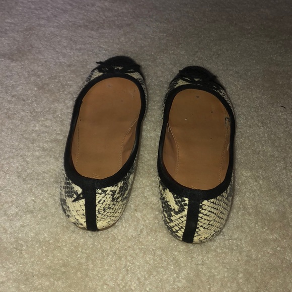 ðHOST PICKðJ. Crew Anya Snake Skin Ballet Flat - Picture 5 of 6